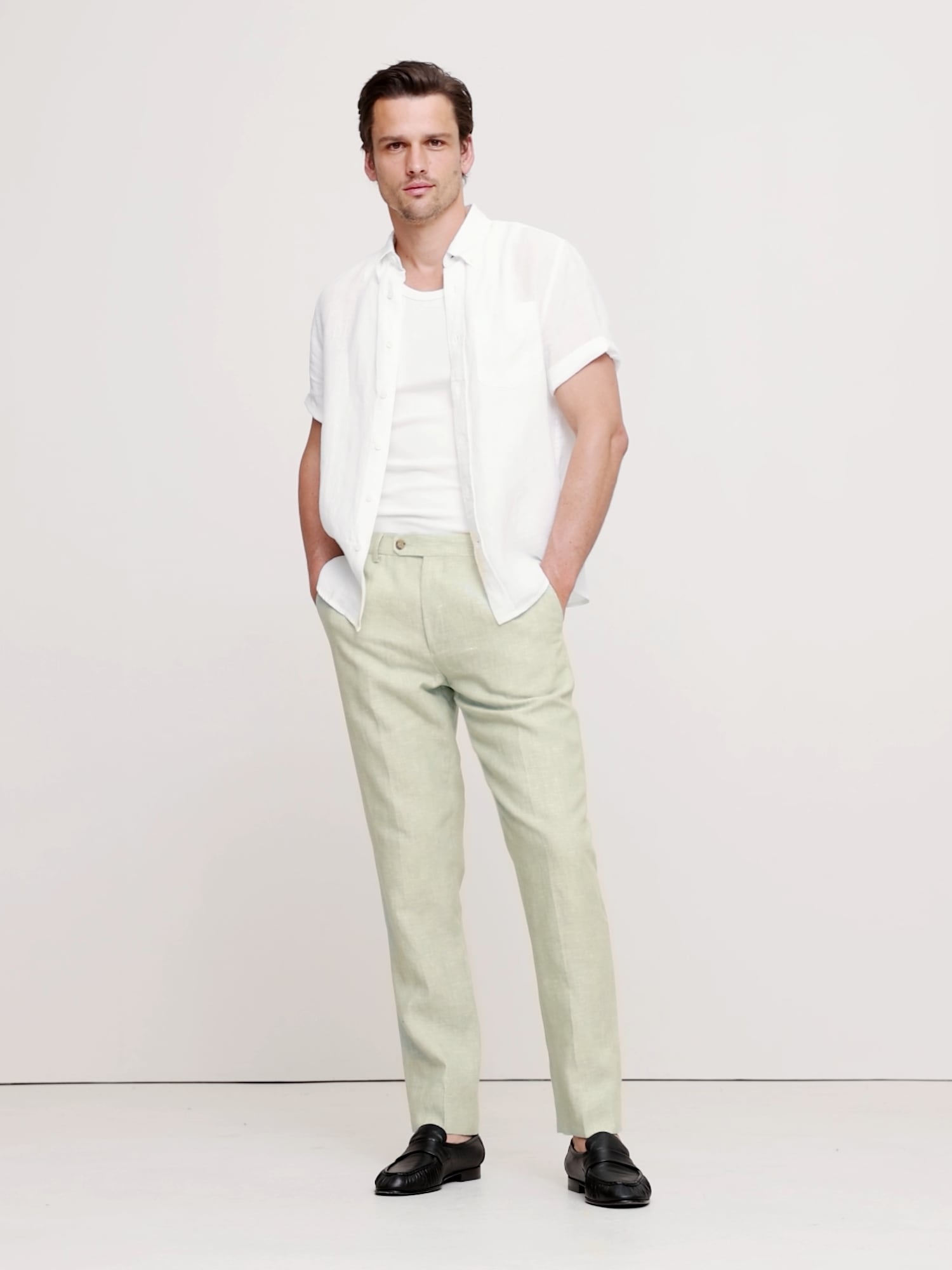 Image number 2 showing, Linen Suit Pant