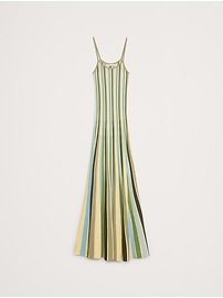 Sculpted Stripe Maxi Dress