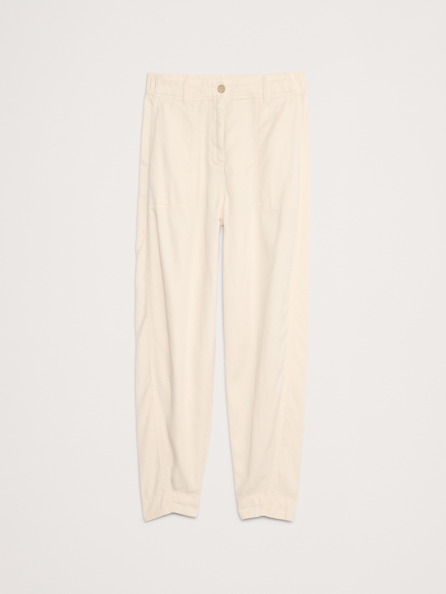 Soma High-Rise Barrel-Leg Pant