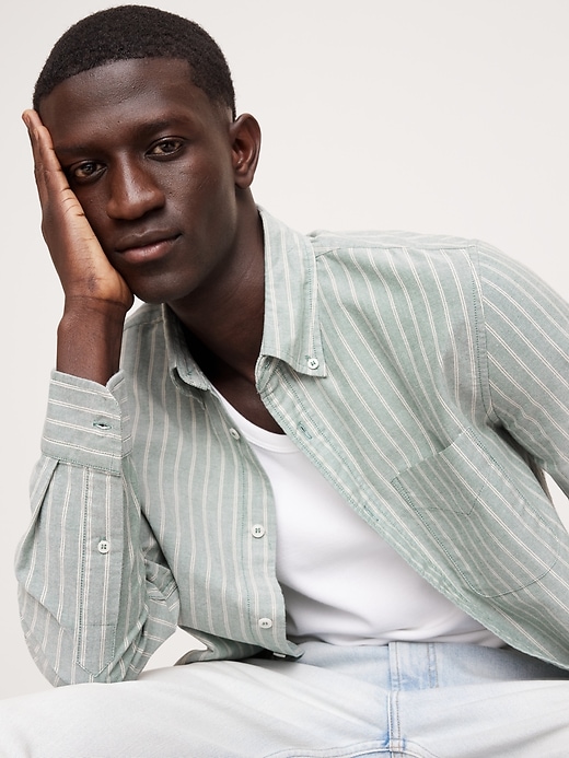 Standard-Fit Oxford Shirt