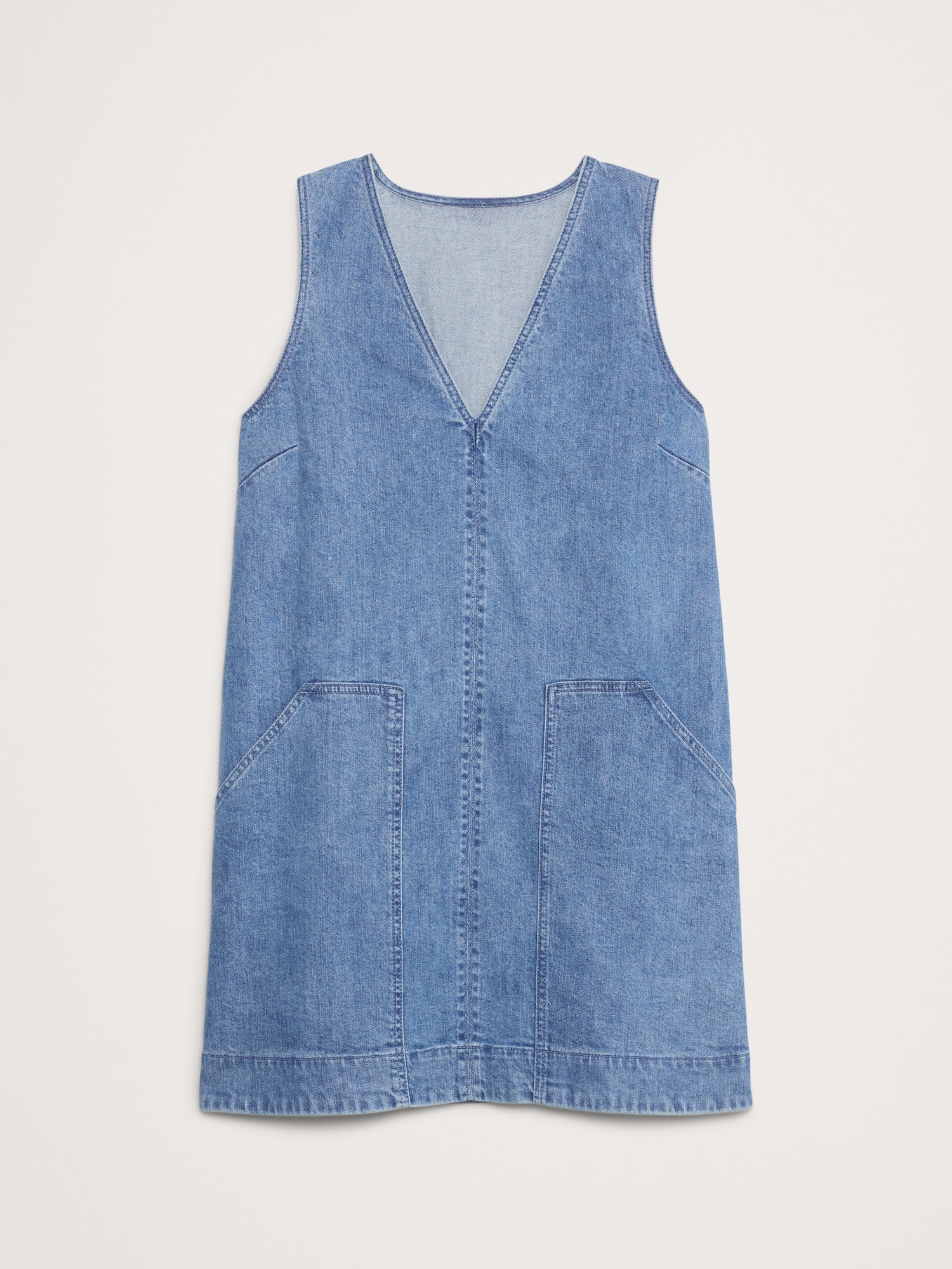 Denim Shift Dress