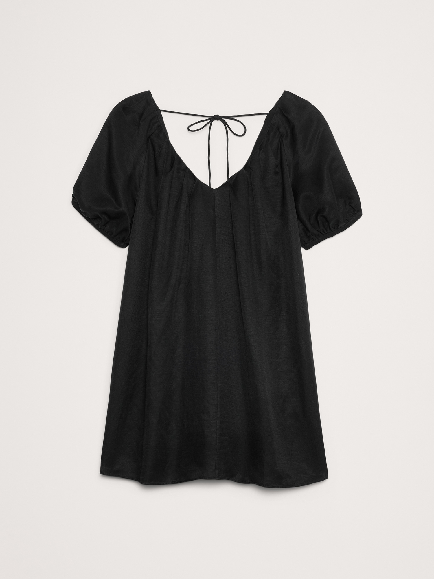 Viscose-Linen Mini Dress