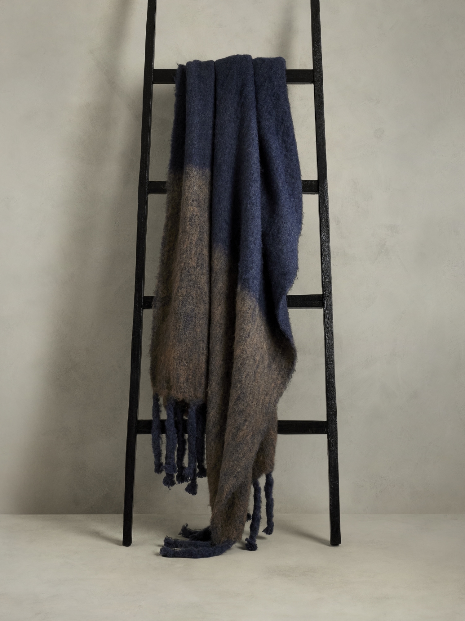Brushed Wool Throw