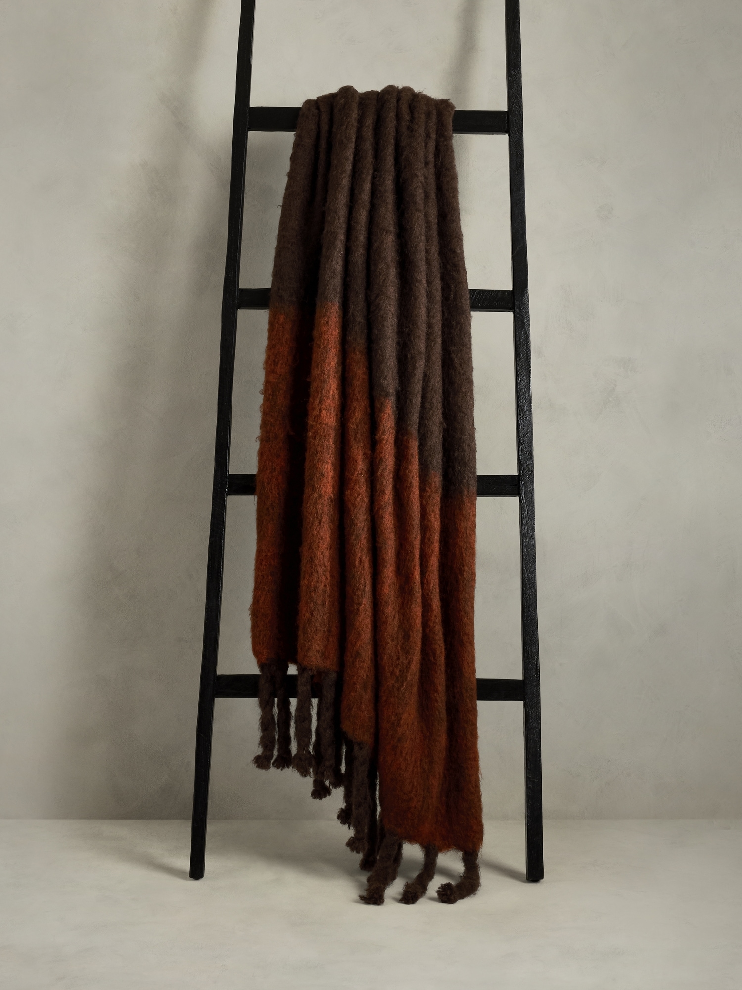 Brushed Wool Throw