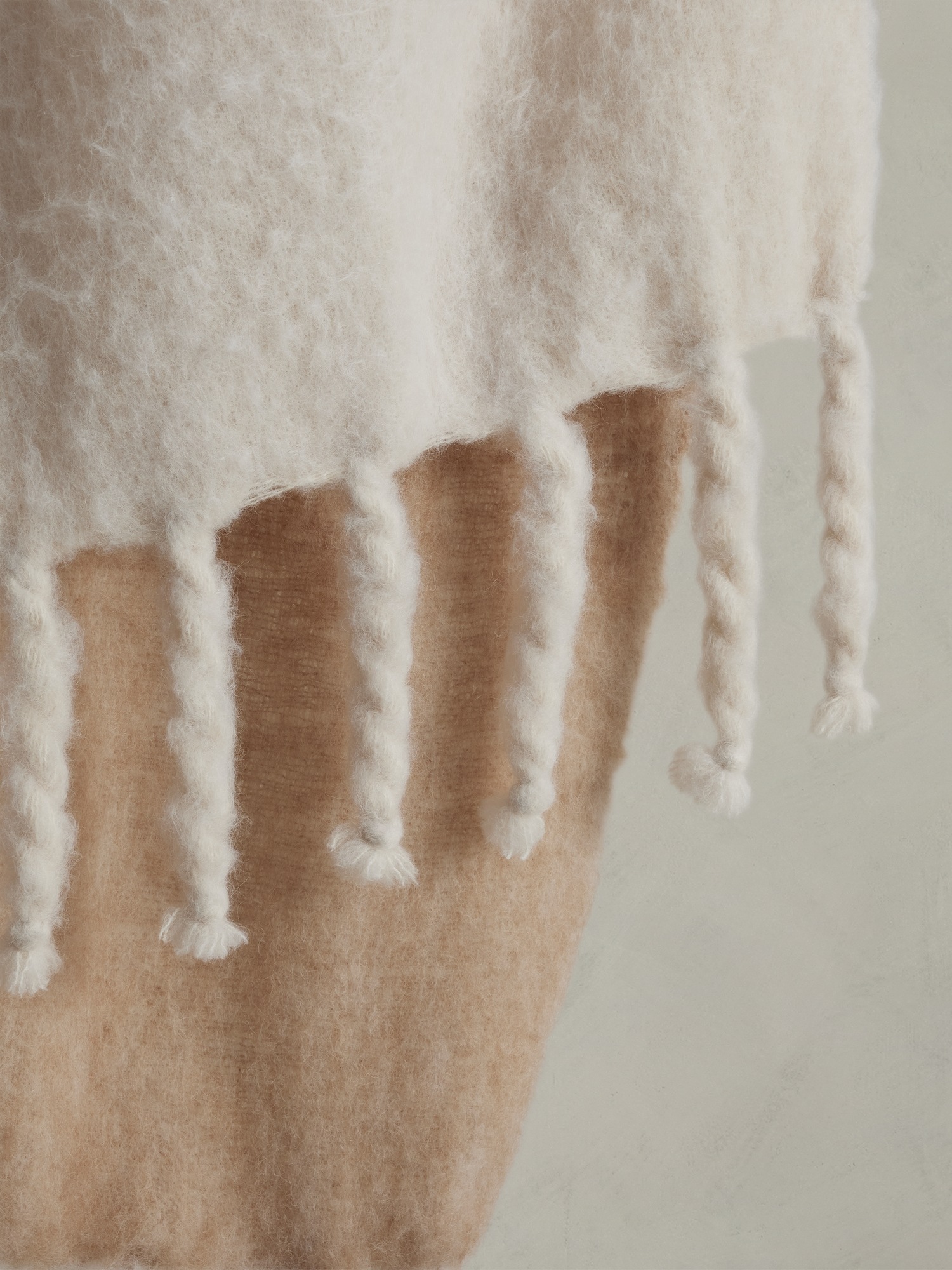 Brushed Wool Throw
