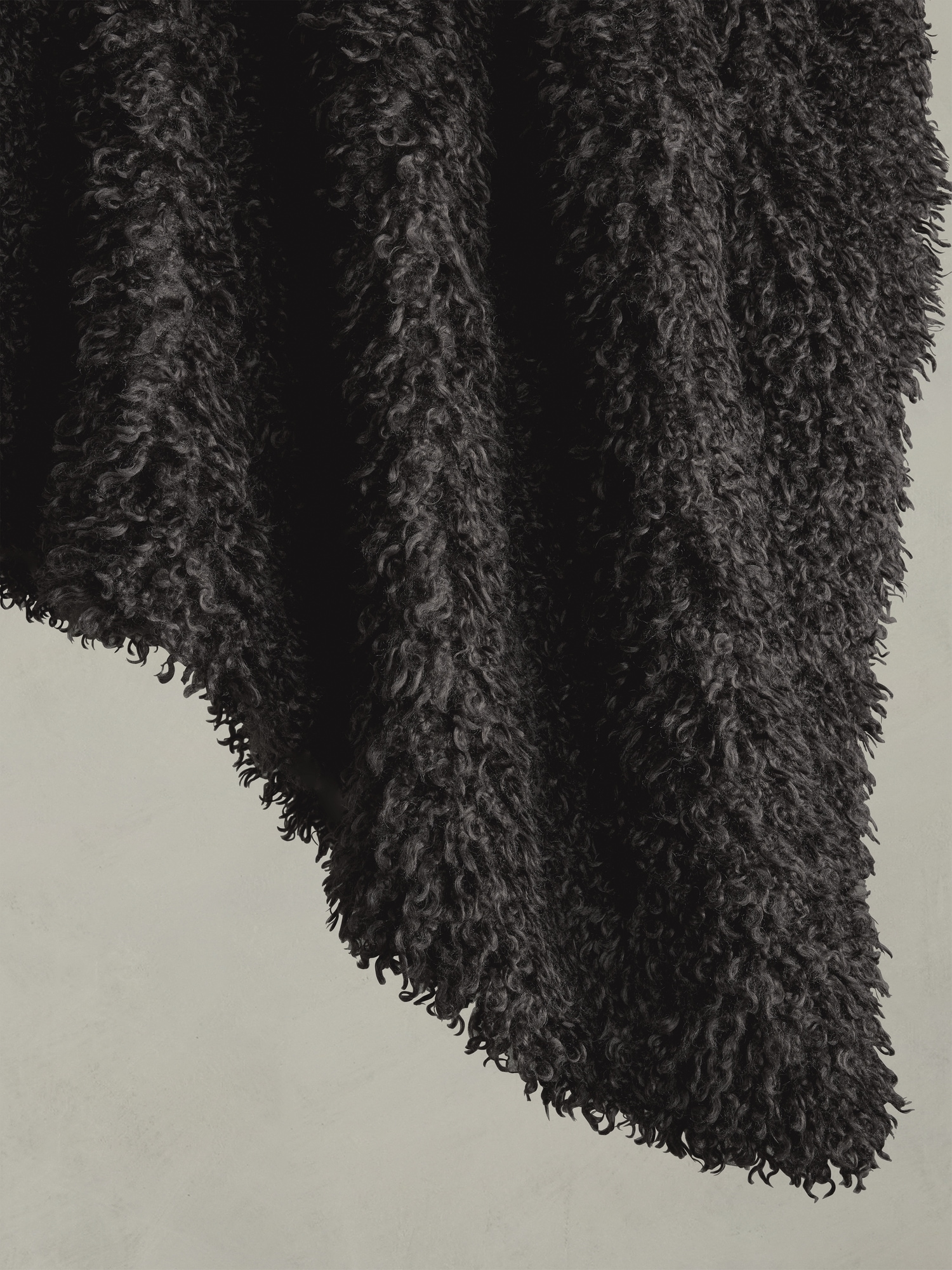 Shag Faux Fur Throw