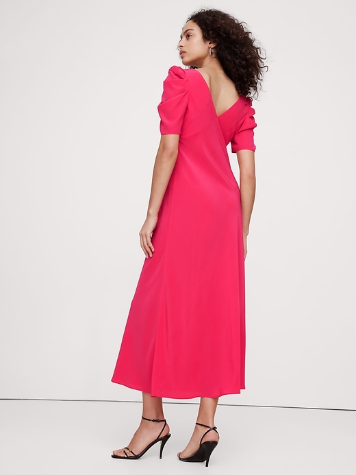 Petite Satin Soft Satin Maxi Dress Banana Republic Matte Silk Maxi Dress  Banana Republic