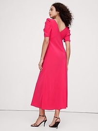 Matte Silk Maxi Dress