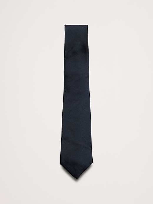 Solid Silk Tie