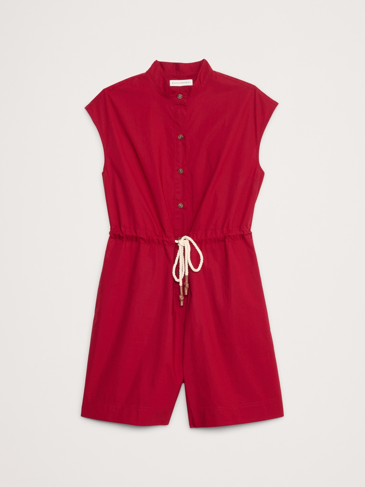 Cotton Poplin Romper