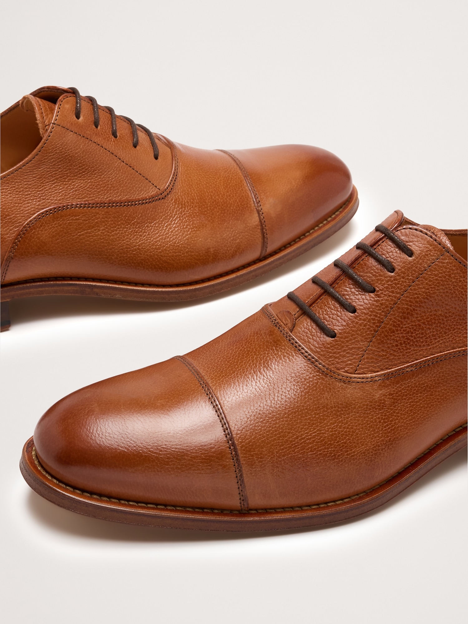 Mesi Leather Cap-Toe Oxford