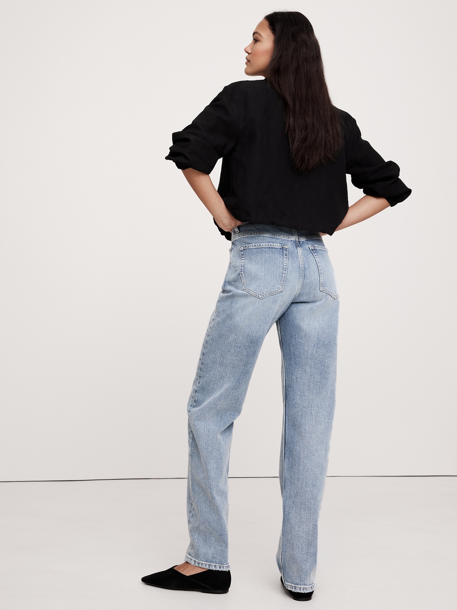 High-Rise 90s Straight Jean