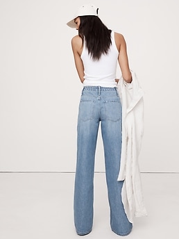 kusukusu別注カラー✨【cafune】draw string loose denim |