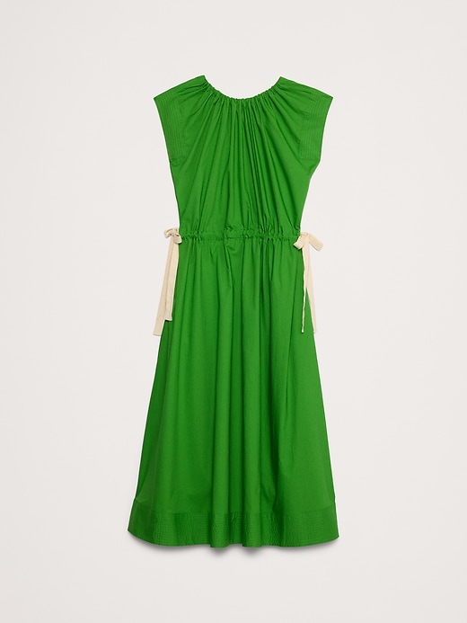 knee length dresses for ladies Oscar de la Renta Stretch Poplin Midi Dress – Runway Catalog