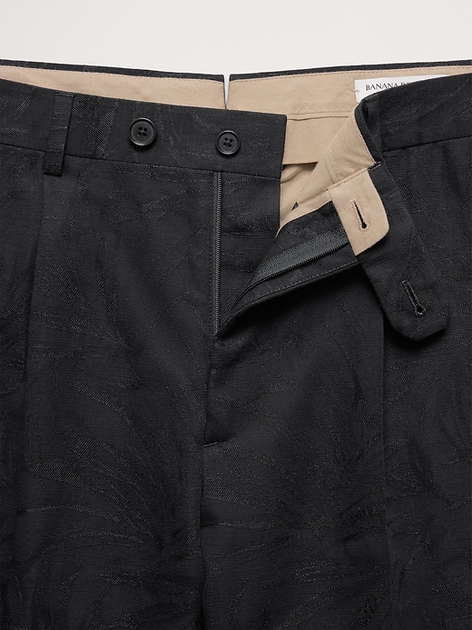 Floral Jacquard Suit Pant | Banana Republic