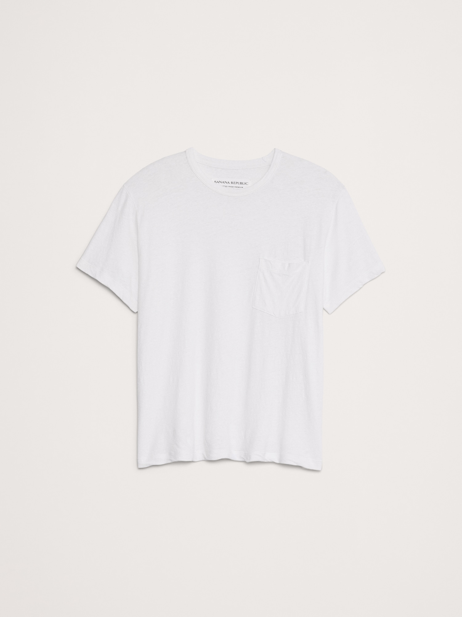 Relaxed Linen-Cotton T-Shirt