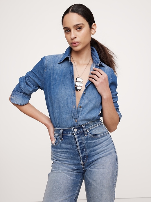 Elliptical Pendant Necklace by Aureus + Argent