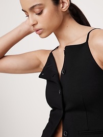Everywhere Ponte Vest Top
