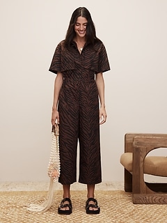 BANANA REPUBLIC バナナリパブリックJogger Jumpsuit BANANA REPUBLIC公式オンラインストア | Paola ユティリティ