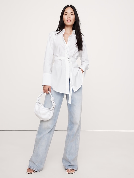 Oversized Denim Shirt Jacket