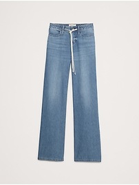 Loose Drawstring Jean