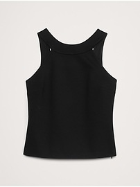 Everywhere Ponte Scoop-Back Top