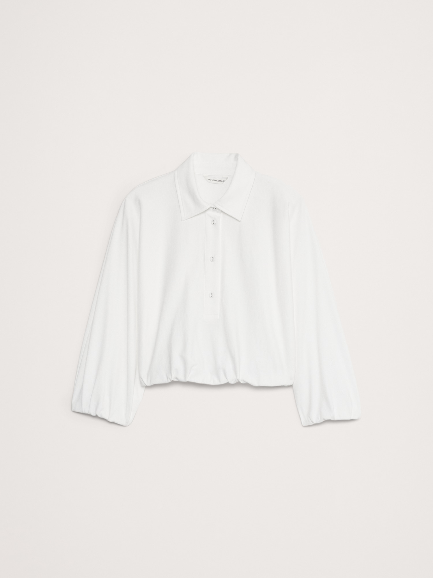 Cotton Cropped Polo