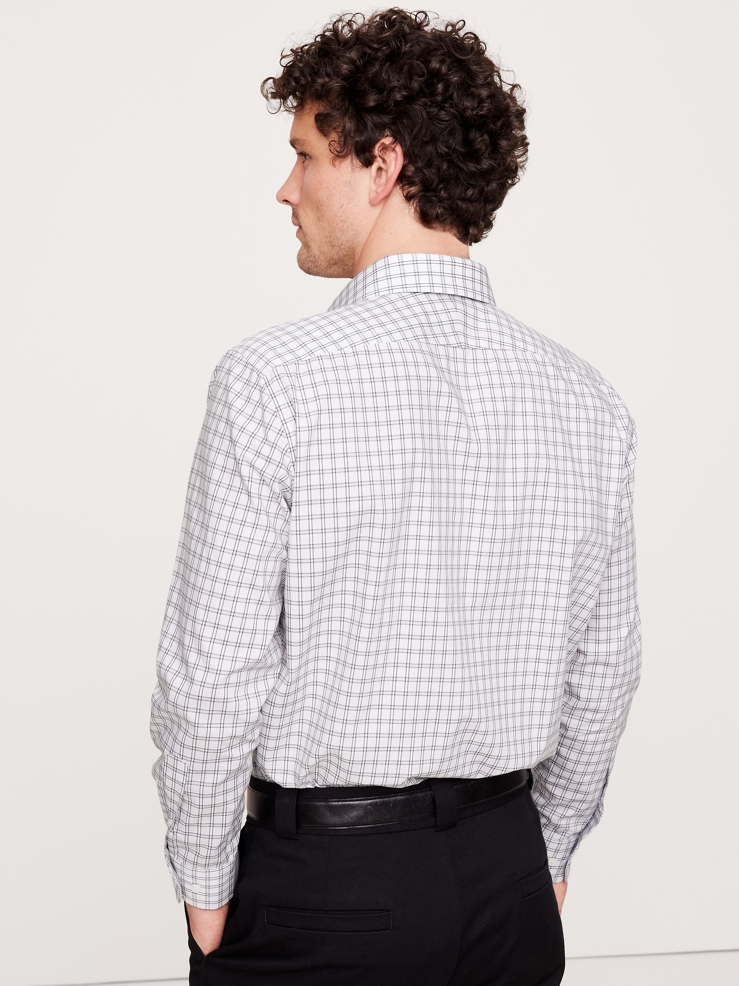 Slim-Fit Wrinkle-Resistant Dress Shirt