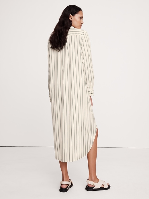 Cotton Poplin Asymmetrical Shirt Dress | Banana Republic Cotton Poplin Asymmetrical Shirt Dress | Banana Republic