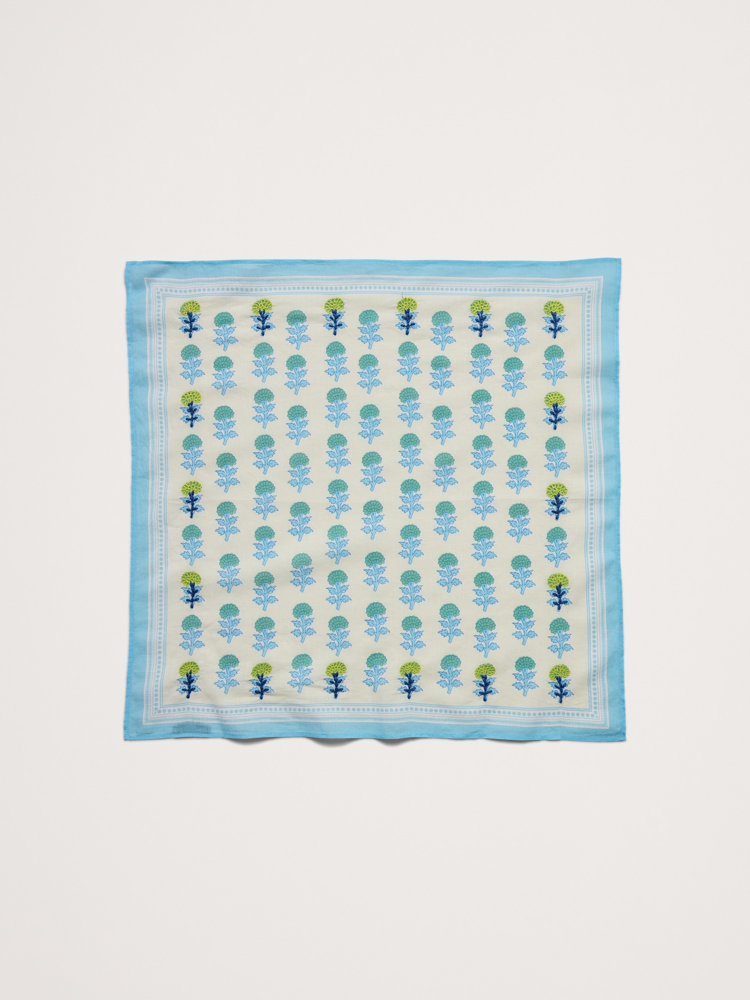 Embroidered Cotton Scarf by Vismaya