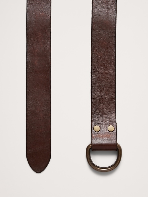 Stinson Leather D-Ring Belt | Banana Republic
