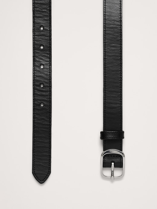 Flora Leather Belt