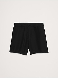 High-Rise Tencel™-Linen Short
