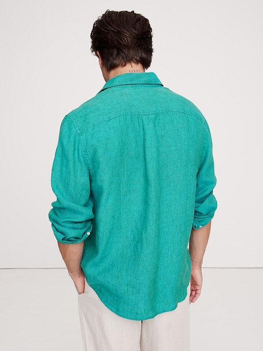 Standard-Fit Linen Shirt