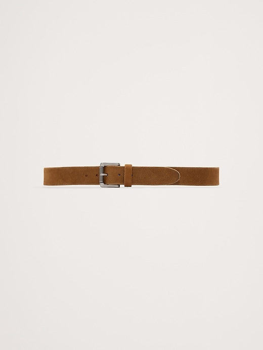 Marin Nubuck Leather Belt