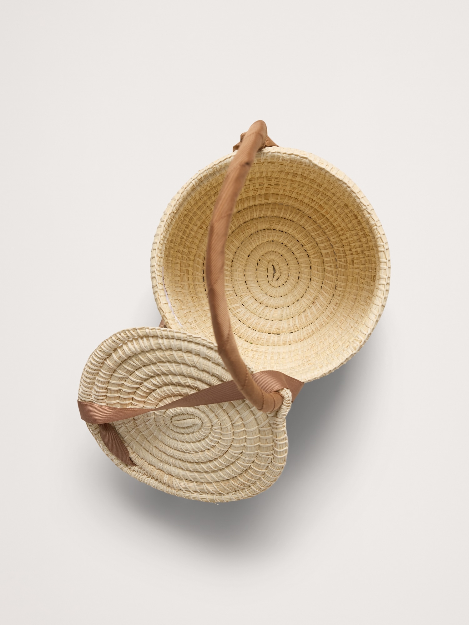 Mini Straw Picnic Bag by Sensi Studio