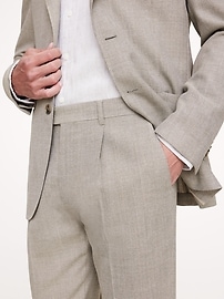 Italian Wool Ventile Suit Pant