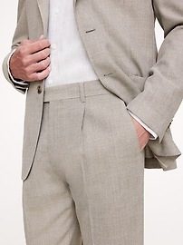 Italian Wool Ventile Suit Pant
