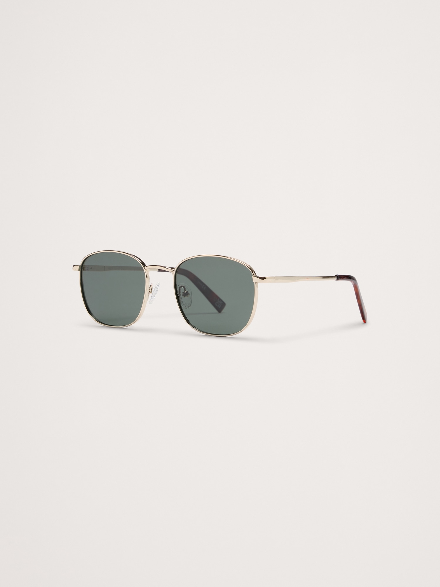 Мужские солнцезащитные очки Le Specs Neptune Deux Sunglasses, цвет: Золотой хаки