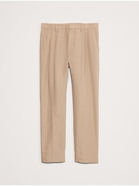TENCEL™-Linen Pleated Cropped Pant