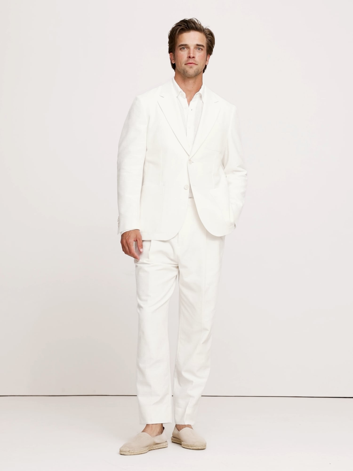 Image number 2 showing, Cotton-Linen Blend Suit Jacket