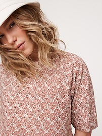 Cotton Poplin Trapeze Top