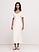 Image number 2 showing, Linen Sweetheart Long Midi Dress