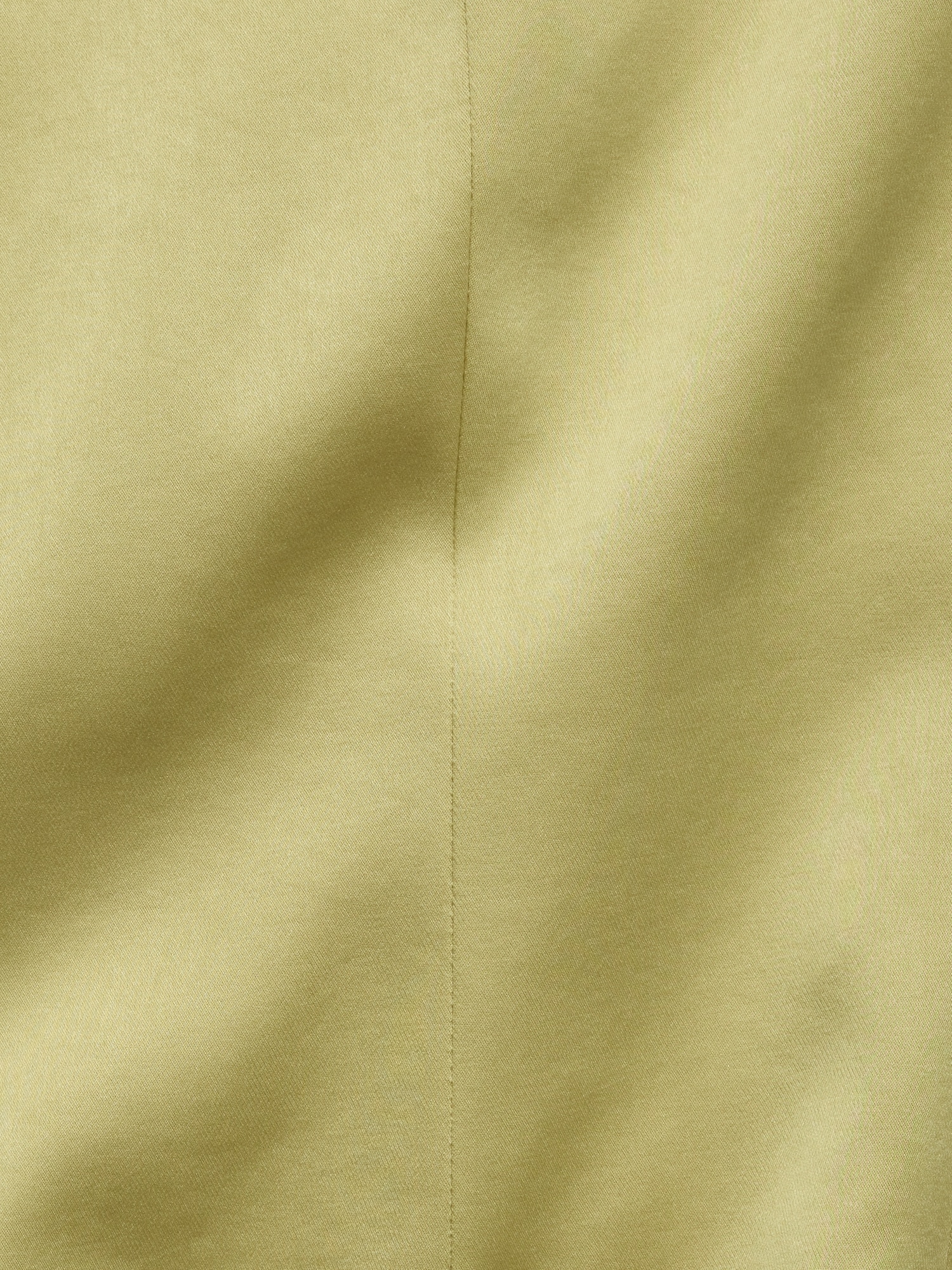 Satin Square-Neck Long Vest