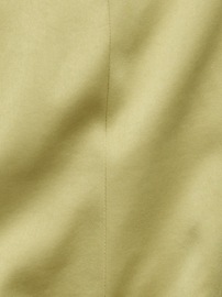 Satin Square-Neck Long Vest
