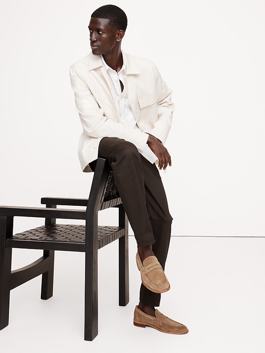 Suede Penny Loafer