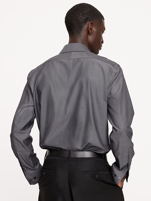 【2plan】Frey Wrinkle Overfit Shirt Wrinkle-free Voyager Dress Shirt In End-on-end For Men | Factory