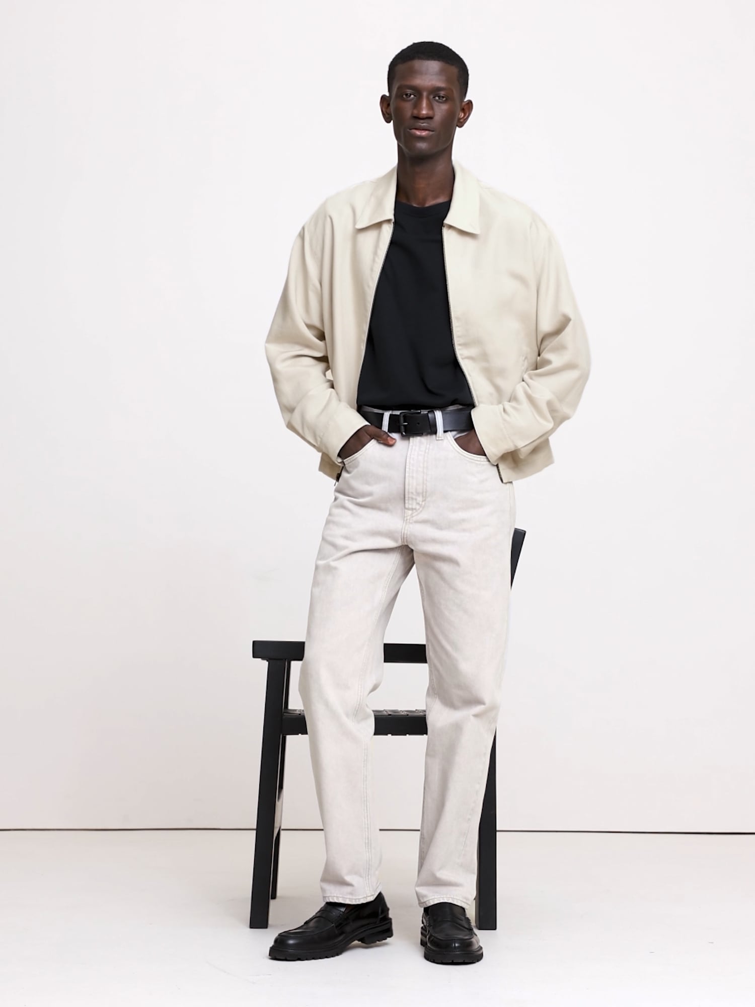 Image number 2 showing, TENCEL™-Linen Garage Jacket