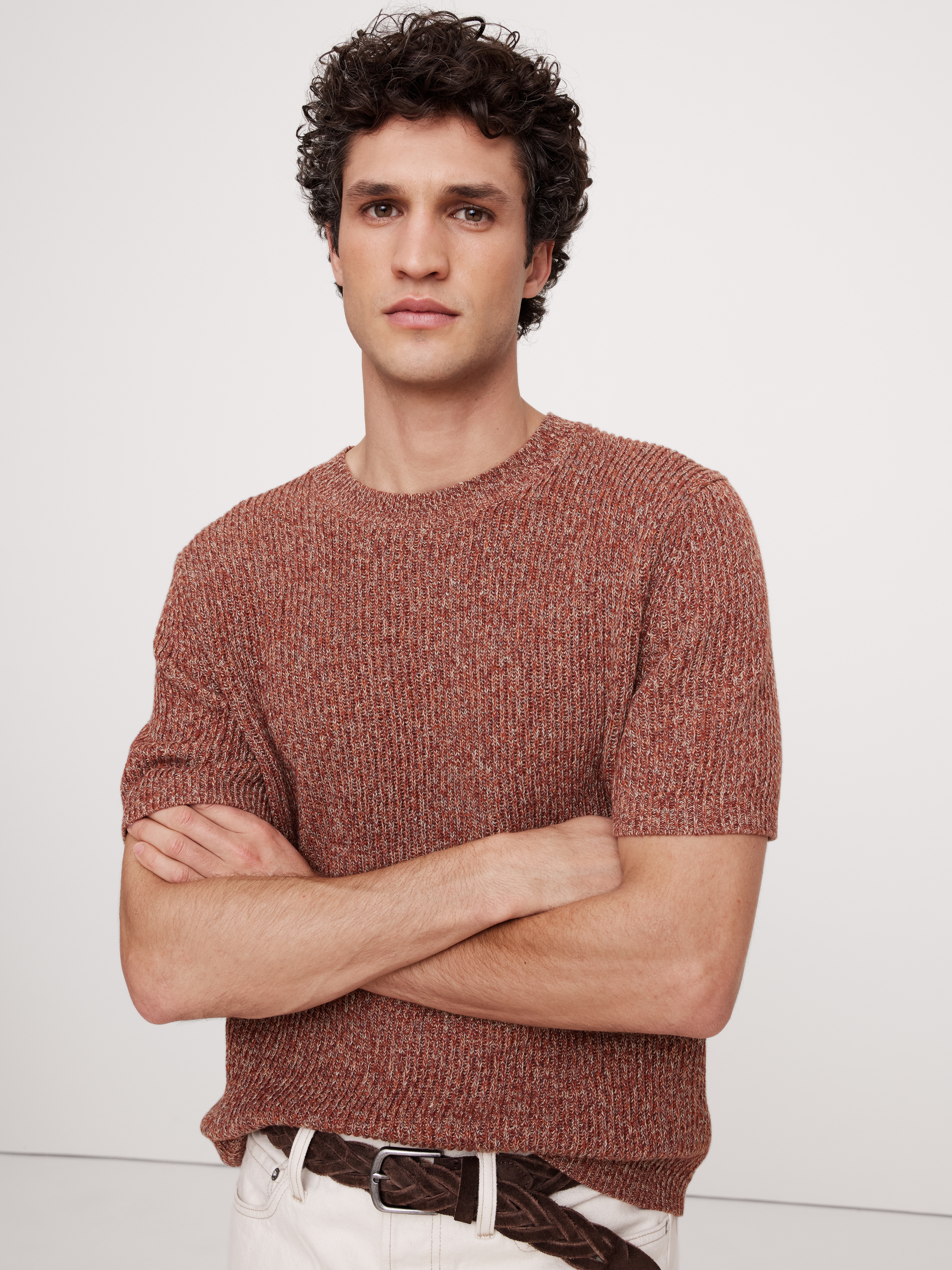 トップス BIYOMA COTTON LINEN RIB LOOSE PULLOVER TOPS（トップス）｜BIYOMA（ビヨーマ）OFFICIAL ONLINE STORE