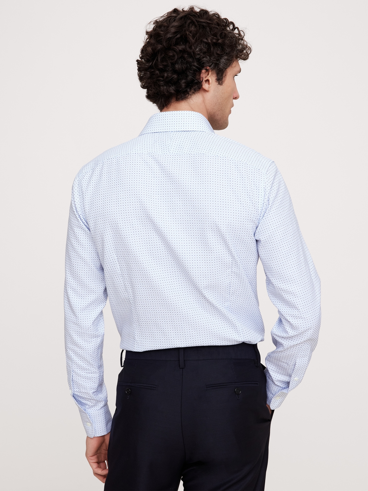 Slim-Fit Wrinkle-Resistant Dress Shirt